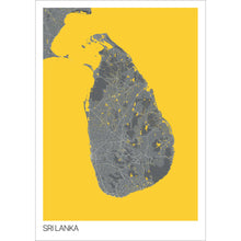 Load image into Gallery viewer, Map of Sri Lanka, 