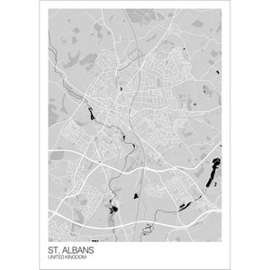Map of St. Albans, United Kingdom