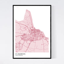 Load image into Gallery viewer, St Andrews City Map Print