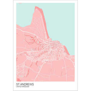 Map of St Andrews, United Kingdom