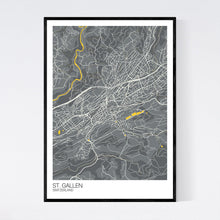 Load image into Gallery viewer, St. Gallen City Map Print