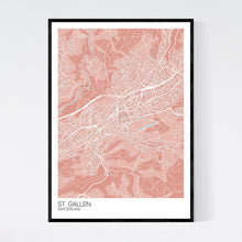 Load image into Gallery viewer, St. Gallen City Map Print