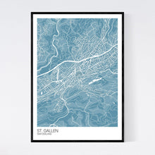 Load image into Gallery viewer, St. Gallen City Map Print