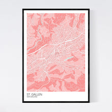 Load image into Gallery viewer, St. Gallen City Map Print