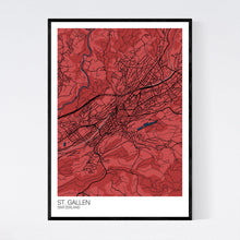 Load image into Gallery viewer, St. Gallen City Map Print
