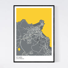 Load image into Gallery viewer, St Ives City Map Print