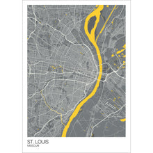 Load image into Gallery viewer, Map of St. Louis, Missouri