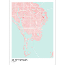Load image into Gallery viewer, Map of St. Petersburg, Florida