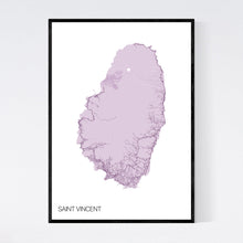 Load image into Gallery viewer, Map of Saint Vincent, Saint Vincent and The Grenadines