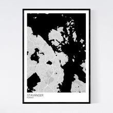 Load image into Gallery viewer, Map of Stavanger, Norway