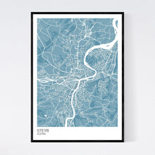 Load image into Gallery viewer, Steyr City Map Print