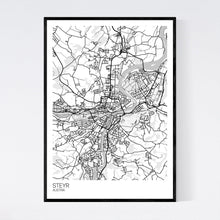 Load image into Gallery viewer, Steyr City Map Print