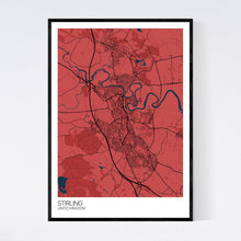 Load image into Gallery viewer, Map of Stirling, United Kingdom