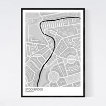 Load image into Gallery viewer, Stockbridge Neighbourhood Map Print