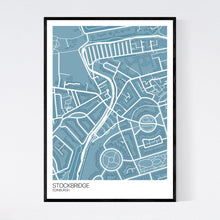 Load image into Gallery viewer, Stockbridge Neighbourhood Map Print