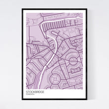 Load image into Gallery viewer, Stockbridge Neighbourhood Map Print