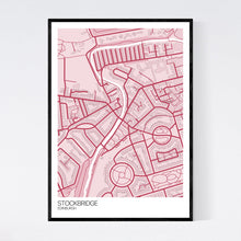 Load image into Gallery viewer, Stockbridge Neighbourhood Map Print