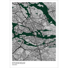 Load image into Gallery viewer, Map of Stockholm, Sweden