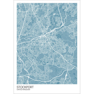 Map of Stockport, United Kingdom