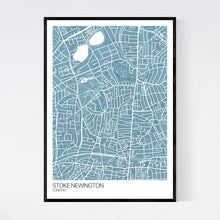 Load image into Gallery viewer, Stoke Newington Neighbourhood Map Print