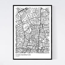 Load image into Gallery viewer, Stoke Newington Neighbourhood Map Print