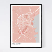 Load image into Gallery viewer, Stonehaven City Map Print