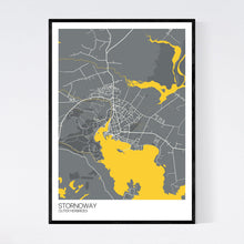 Load image into Gallery viewer, Stornoway Town Map Print