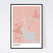 Load image into Gallery viewer, Stornoway Town Map Print
