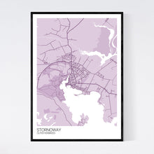 Load image into Gallery viewer, Stornoway Town Map Print