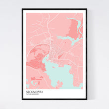 Load image into Gallery viewer, Stornoway Town Map Print