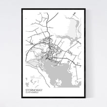 Load image into Gallery viewer, Stornoway Town Map Print