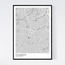 Load image into Gallery viewer, Stourbridge City Map Print