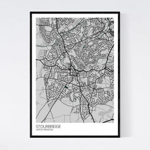 Load image into Gallery viewer, Stourbridge City Map Print