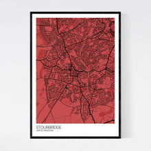 Load image into Gallery viewer, Stourbridge City Map Print