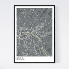 Load image into Gallery viewer, Stroud City Map Print