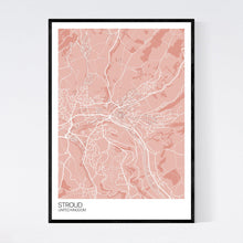 Load image into Gallery viewer, Stroud City Map Print