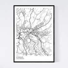 Load image into Gallery viewer, Stroud City Map Print