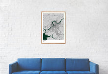 Load image into Gallery viewer, Map of Surat, India
