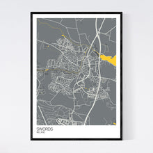 Load image into Gallery viewer, Swords City Map Print