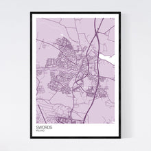 Load image into Gallery viewer, Swords City Map Print