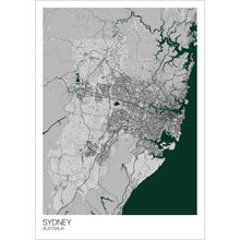 Load image into Gallery viewer, Map of Sydney, Australia