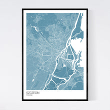Load image into Gallery viewer, Szczecin City Map Print