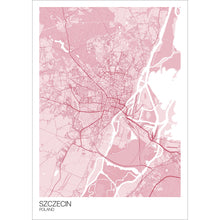 Load image into Gallery viewer, Map of Szczecin, Poland