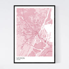 Load image into Gallery viewer, Map of Szczecin, Poland