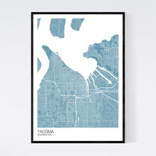 Load image into Gallery viewer, Map of Tacoma, Washington