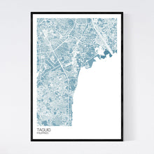 Load image into Gallery viewer, Taguig City Map Print