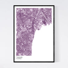 Load image into Gallery viewer, Taguig City Map Print