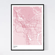 Load image into Gallery viewer, Tai&#39;an City Map Print