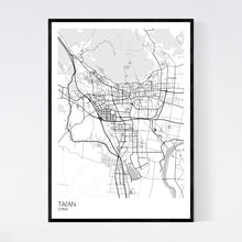 Load image into Gallery viewer, Tai&#39;an City Map Print