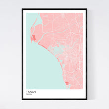 Load image into Gallery viewer, Tainan City Map Print